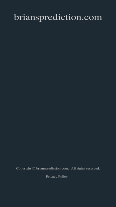 briansprediction.com