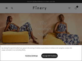'finerylondon.com' screenshot