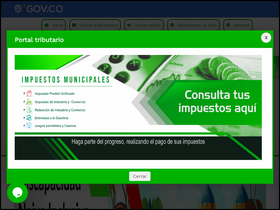'alcaldianeiva.gov.co' screenshot