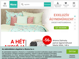 '4home.hu' screenshot