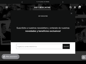 'keybiscayne.com.ar' screenshot