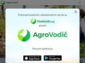 'pesticidi.org' screenshot