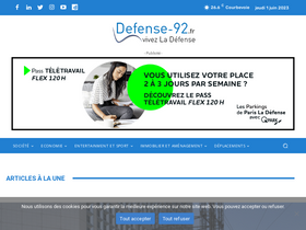 'defense-92.fr' screenshot