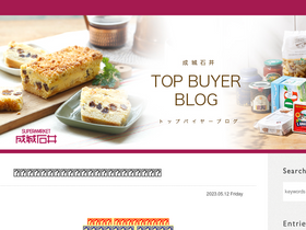 'seijoishiiblog.com' screenshot