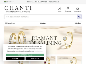 'chanti.se' screenshot