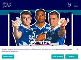 'salesharks.com' screenshot