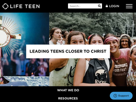 'lifeteen.com' screenshot