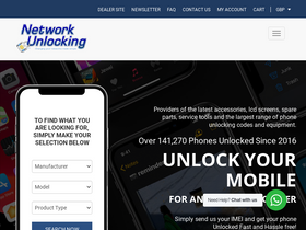 'networkunlocking.com' screenshot