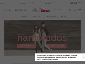'eurico.com.br' screenshot
