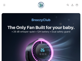 breezycub.com homepage screenshot