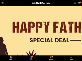 'spider-farmer.com' screenshot