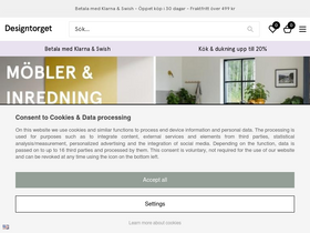 'designtorget.se' screenshot