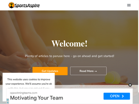 'sportsaspire.com' screenshot