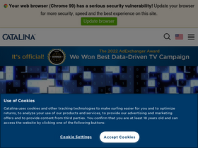 'catalina.com' screenshot