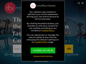 'travelbyinterest.com' screenshot