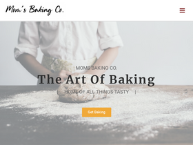 'momsbakingco.com' screenshot