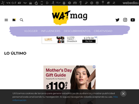 'thewatmag.com' screenshot