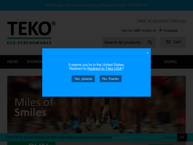 TEKO FOR LIFE homepage screenshot