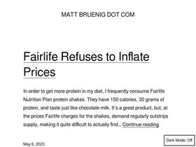 'mattbruenig.com' screenshot
