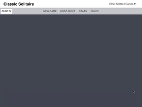 'playsolitaire-online.com' screenshot