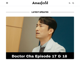 'amazfeed.com' screenshot
