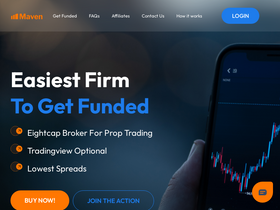 'maventrading.co' screenshot