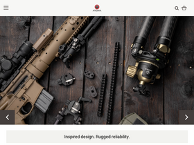 'arisakadefense.com' screenshot