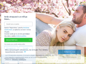 'otrapuse.lv' screenshot