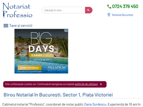 'notari.pro' screenshot