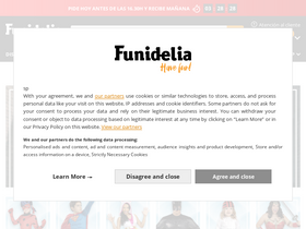 'funidelia.es' screenshot