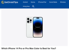 'getdroidtips.com' screenshot