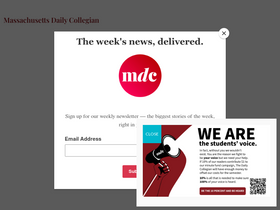 'dailycollegian.com' screenshot