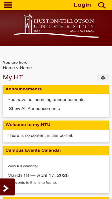 my.htu.edu