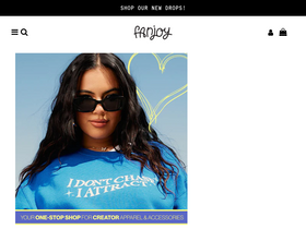 'fanjoy.co' screenshot
