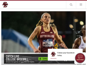 'bceagles.com' screenshot