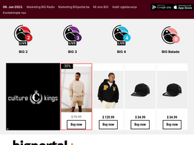 'bigportal.ba' screenshot