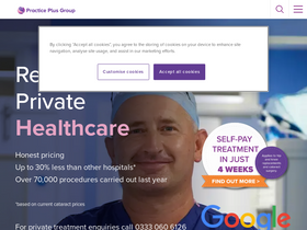 'practiceplusgroup.com' screenshot