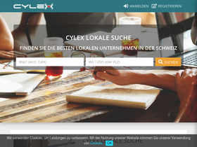 'cylex-swiss.ch' screenshot