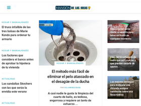 'lamansiondelasideas.com' screenshot