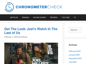 'chronometercheck.com' screenshot