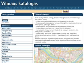 'vilnius21.lt' screenshot