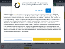'lacontradejaen.com' screenshot