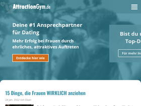 'attractiongym.de' screenshot