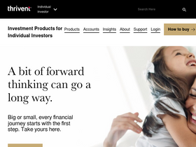 'thriventfunds.com' screenshot