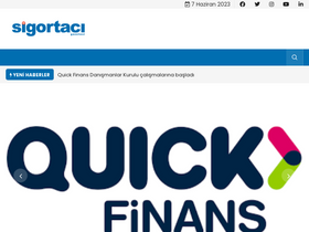 'sigortacigazetesi.com.tr' screenshot