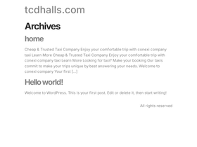 tcdhalls.com