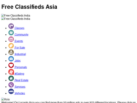 'locanto.asia' screenshot