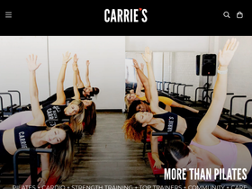 carriestransformers.com homepage screenshot