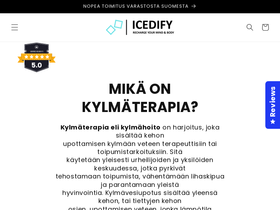 icedify.com homepage screenshot