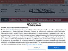 'voceapuana.com' screenshot